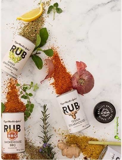 תערובת תבלינים מעושנת ברביקיו Cape Herb&Spice Smokehouse BBQ RUB