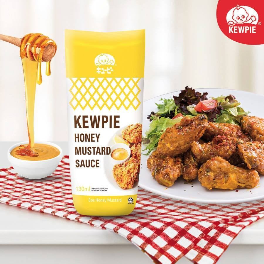 מיונז קיופי יפני חרדל דבש Kewpie Honey Mustard Mayo  2