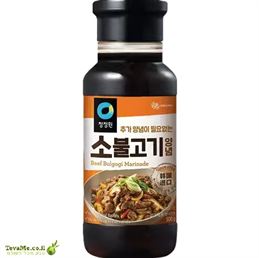 רוטב מרינדת בשר קוראנית Korean beef Marinade Bulgogi Sauce Daesang tevame