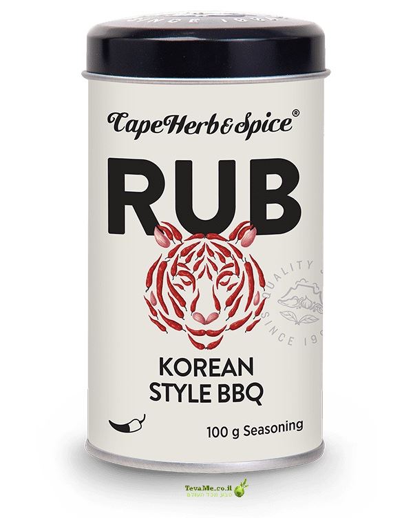 תערובת תבלינים ברביקיו בסגנון קוריאני Cape Herb&Spice Korean BBQ RUB