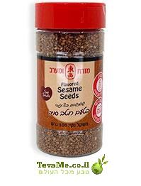 שומשום בציפוי בטעם רוטב סויה Flavored sesame seeds Soy Sauce tevame