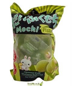 קינוח מוצ'י יפני עוגת אורז בטעם פיסטוק Mochi Japanese Style Pistachio tevame