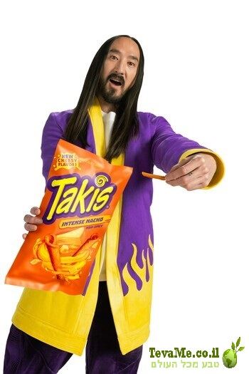 חטיף טאקיס גבינה נאצ'ו Takis Intense Nacho