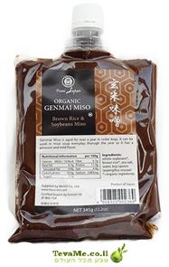 מיסו גנמאי אורגני Muso Organic Genmai Miso tevame