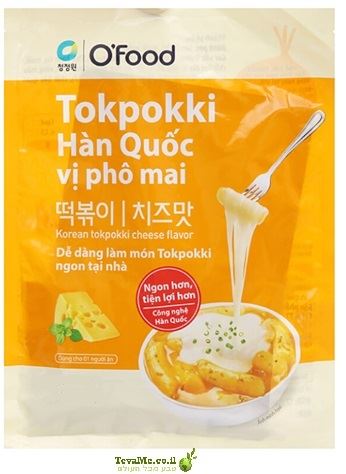 רוטב לעוגיות אורז בטעם גבינה טוקובוקי Korea Tokbokki Cheese Flavor Sauce