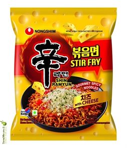 ראמן שין בטעם עוף חריף וגבינה Nongshim Shin Ramyun Spicy Chicken with Cheese tevame